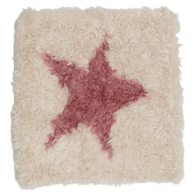 Housse de coussin (Beige, Rose) de Zara Home Acrylique, Polyester