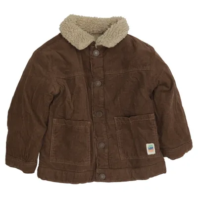 Vändbar jacka (Brun) från Zara Bomull, Polyester
