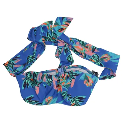 Bikini top (Blå, Flerfarvet) fra Figleaves Elastan, Polyamid
