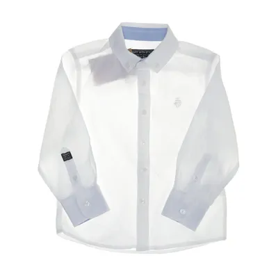 Overhemd (Wit, Blauw) van Smart with Style Katoen