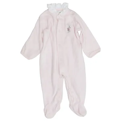 Strampler (Pink) von Livly Baumwolle, Polyester