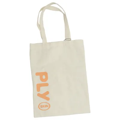 Canvas bag (Beige, Orange) from Skin