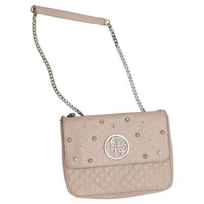 Skuldertaske (Pink) fra Guess Bomuld, Polyester, Polyurethan