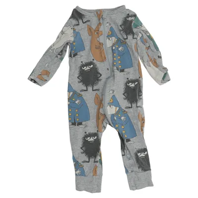 Sparkdräkt (Grå, Flerfärgad) från Moomin by Martinex