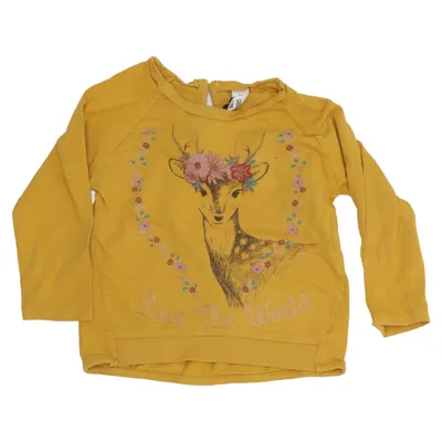 Long sleeve T-shirt (Yellow) from LC Waikiki Baby