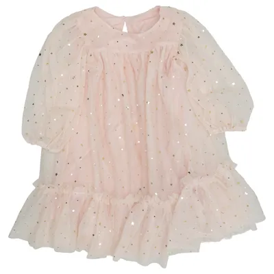 Blumenkinderkleid (Pink) von Dolly by Le Petite Tom Polyester