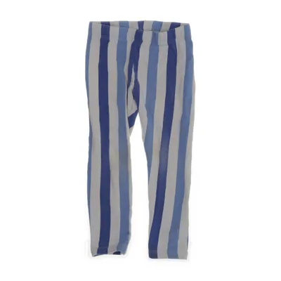 Byxor (Vit, Blå) från Lindex Kids Bomull, Elastan