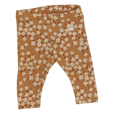 Leggings (Brun, Hvid) fra Lindex Baby Bomuld, Elastan