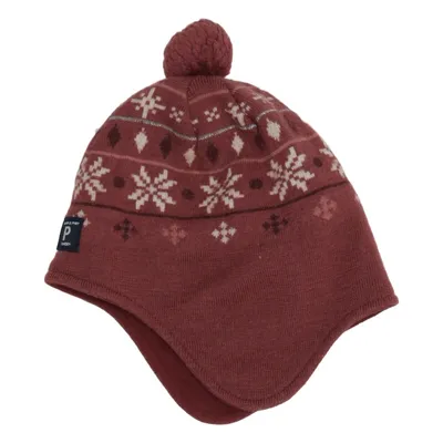 Toppluva (Röd, Flerfärgad) från Polarn O. Pyret Återvunnen polyester, Ull