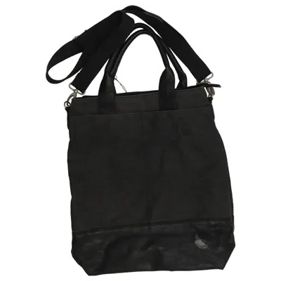 Canvas bag (Black) from Björn Borg Cotton, Polyurethane