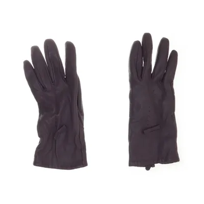 Läderhandskar (Lila) från Noa Noa Skinn, Ull