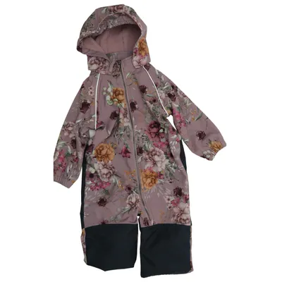 Outdoor overalls  (Lilla, Sort, Flerfarvet) fra Name It Elastan, Genanvendt polyester