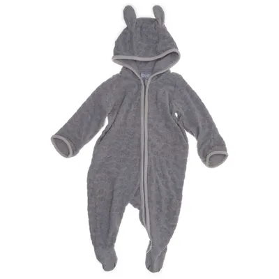 Onesie (Grijs) van Polarn O. Pyret Organisch katoen
