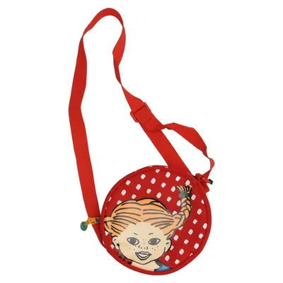 Schoudertas (Rood) van Pippi Långstrump