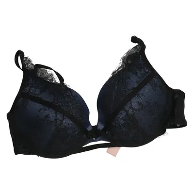 Bra (Black, Blue) from Hunkemöller Elastane, Polyamide, Polyester
