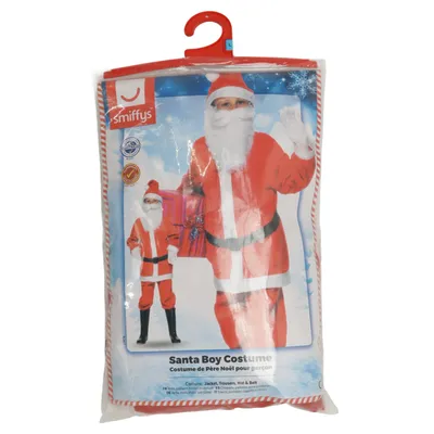 Vêtement de Noël (Santa Boy) de Smiffy's Polyester