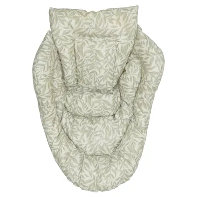 Barnstolsdyna (Beige, Vit)