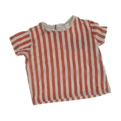 T-shirt (White, Red) from Rikiki Organic cotton