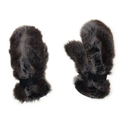 Vantar (Brun, Svart) från Barts Akryl, Pälsimitation, Skinn, Polyester