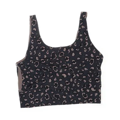 Sports bra (Gray, Multicolored) from Hey Honey Elastane, Polyamide