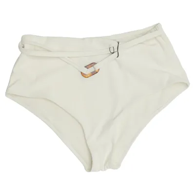 Bikini bottom (White) from Lycra Elastane, Polyester