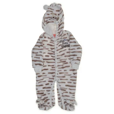 Mjukisdräkt (Vit, Brun) från My Baby Polyester