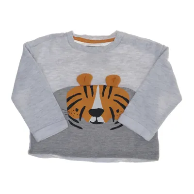 Sweatshirt (Gray) from Pocopiano Cotton, Polyester