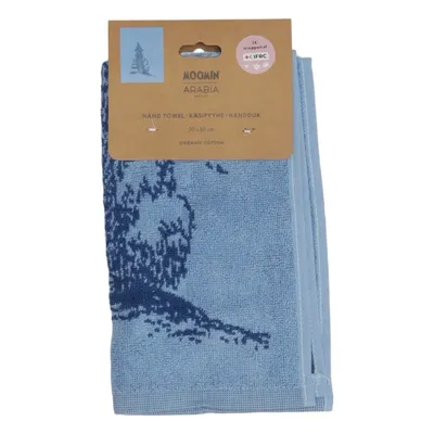 Serviette (Bleu) de Moomin by Arabia Coton
