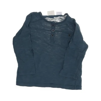 Henley shirt (Petrol) van Zara BabyBoy Katoen