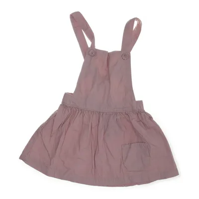 Hängselklänning (Rosa) från Kids by Lindex Bomull