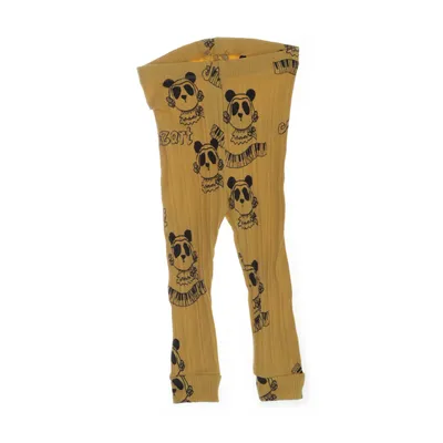 Leggings (Gul, Svart) från Mini Rodini Bomull, Elastan