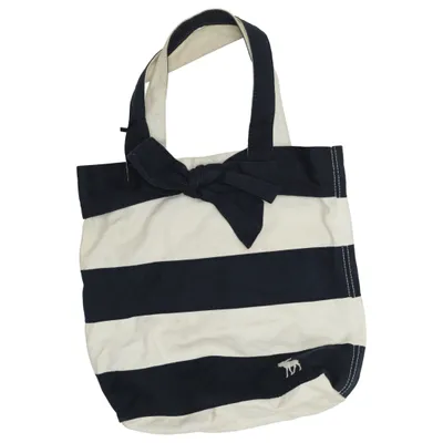 Canvas bag (Black, White) from Abercrombie & Fitch