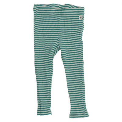 Leggings (Green, White) from Lindex Baby
