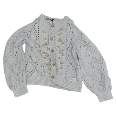 Cardigan (Blue) from Newbie by KappAhl Cotton