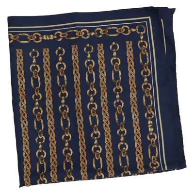 Mouchoir (Bleu, Or) de Alfred Keller