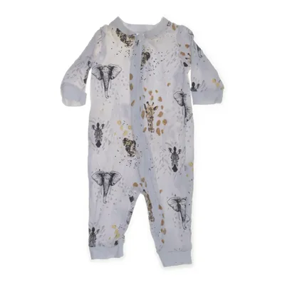 Sparkdräkt (Vit, Flerfärgad) från ICA I Love Eco Elastan, Ekologisk bomull