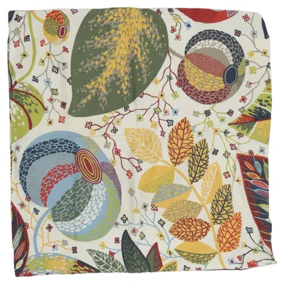 Cushion cover (Beige, Multicolored) from Eva & Adam Cotton