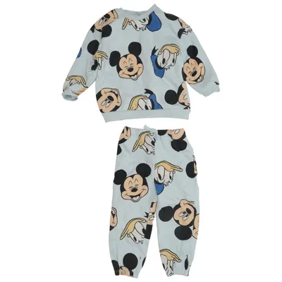 Loungewear (Blue, Multicolored) from H&M x Disney Cotton, Elastane, Polyester