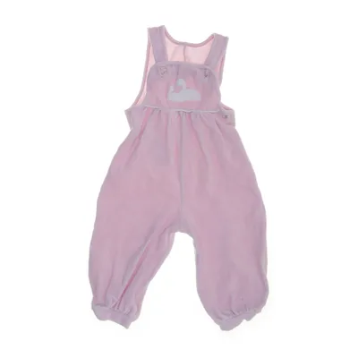 Dungarees (Pink) from Bébé Jou Cotton, Nylon
