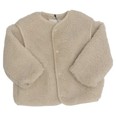 Fleece jas (Beige) van Zara Polyester