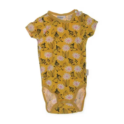 Body (Gul, Vit, Flerfärgad) från Moomin by Martinex Elastan, Ekologisk bomull