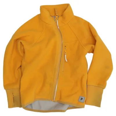 Fleece jas (Geel) van Polarn O. Pyret Polyester