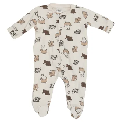 Barboteuse (Beige, Marron) de Miffy Coton