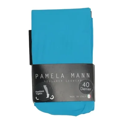 Collants en nylon (Bleu) de Pamela Mann