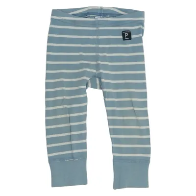Long Johns (Blue, White) from Polarn O. Pyret Cotton