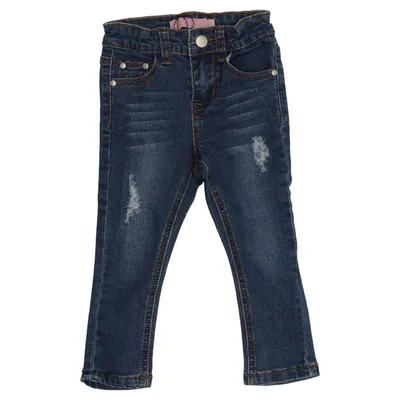 Jeans (Blå) från Denim by Skill Bomull, Elastan, Polyester