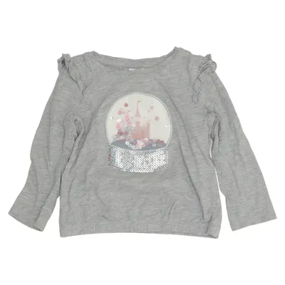 Long sleeve T-shirt (Gray) from Palomino by C&A Cotton, Viscose