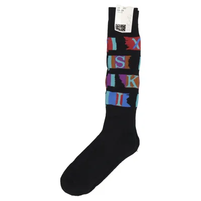 Kniestrümpfe (Schwarz, Mehrfarbig) von Kunert Acryl, Baumwolle, Merinowolle, Nylon, Seide