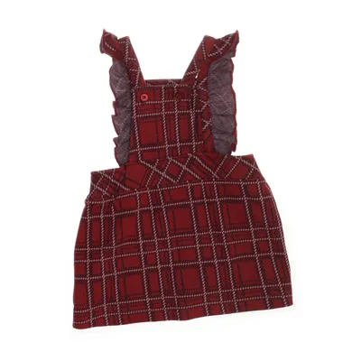 Hängselklänning (Röd) från MyWear Baby Bomull, Polyester