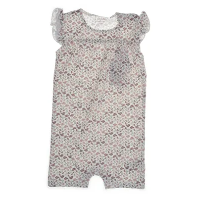 Rompers (Purple, Multicolored) from Fixoni Cotton, Elastane